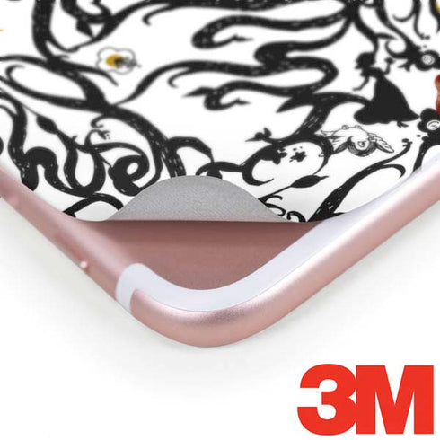 Disney Snow White Roses and Character Silhouette iPhone 8 Plus Skin